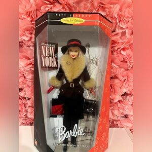 Barbie City Seasons Winter in New York New in Box